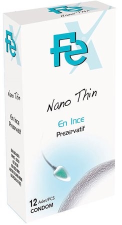 Fe X Nano Thin li Prezervatif